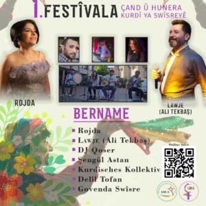 Festîvala Çanda û Hunera Kurdî ya Swîsreyê – Bilet